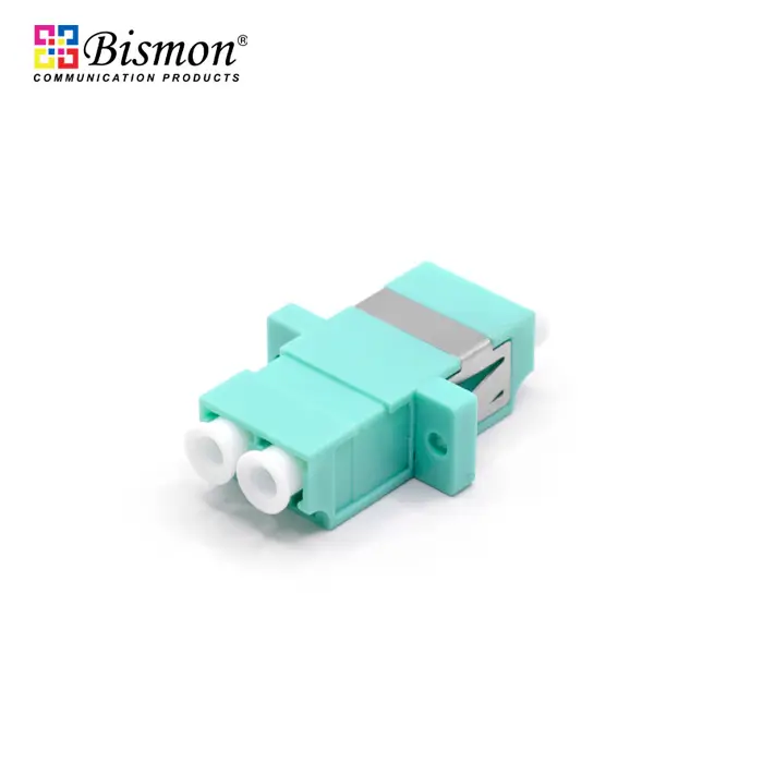 LC-Adapter Duplex Multi-mode OM3 (XG) With Flange